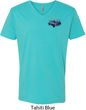 Ford American Muscle 1967 Mustang Pocket Print Mens V-Neck Shirt