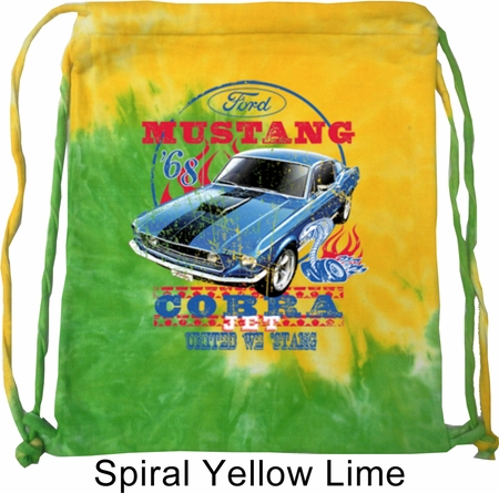 Ford Bag 1968 Cobra Jet Tie Dye Bag