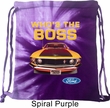 Ford Bag Mustang Who's The Boss Tie Dye Bag