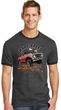 '71 Ford Bronco Truck Ringer T-shirt - Grey/ Jet Black