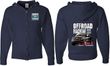 Ford F-150 Off Road Machine (Front & Back) Full Zip Hoodie