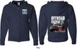 Ford F-150 Off Road Machine (Front & Back) Full Zip Hoodie