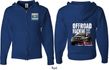 Ford F-150 Off Road Machine (Front & Back) Full Zip Hoodie