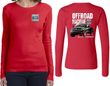 Ford F-150 Off Road Machine (Front & Back) Ladies Long Sleeve