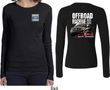 Ford F-150 Off Road Machine (Front & Back) Ladies Long Sleeve