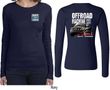Ford F-150 Off Road Machine (Front & Back) Ladies Long Sleeve