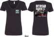 Ford F-150 Off Road Machine (Front & Back) Ladies V-neck