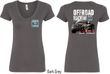 Ford F-150 Off Road Machine (Front & Back) Ladies V-neck