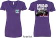 Ford F-150 Off Road Machine (Front & Back) Ladies V-neck