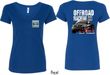 Ford F-150 Off Road Machine (Front & Back) Ladies V-neck