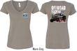 Ford F-150 Off Road Machine (Front & Back) Ladies V-neck