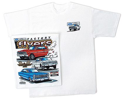 Ford FACTORY FLYERS Classic Car T-shirt