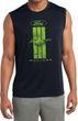 Ford Green Mustang Stripe Dry Wicking Sleeveless Shirt