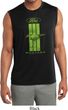 Ford Green Mustang Stripe Dry Wicking Sleeveless Shirt