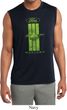 Ford Green Mustang Stripe Dry Wicking Sleeveless Shirt
