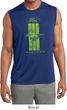 Ford Green Mustang Stripe Dry Wicking Sleeveless Shirt