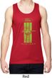 Ford Green Mustang Stripe Dry Wicking Tank Top