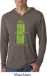 Ford Green Mustang Stripe Lightweight Hoodie Tee