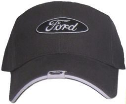 Ford Hat - Logo Tag Fine Embroidered Adjustable Cap