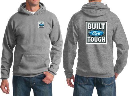 Ford Hoodie Built Ford Tough (Front & Back) Hoody