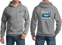 Ford Hoodie Built Ford Tough (Front & Back) Hoody