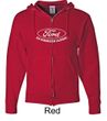 Ford Hoodie Distressed An American Classic Mens Full Zip Hoody