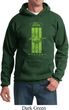 Ford Hoodie Green Mustang Stripe Hoody