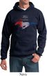 Ford Hoodie Mustang Red White and Blue Hoody