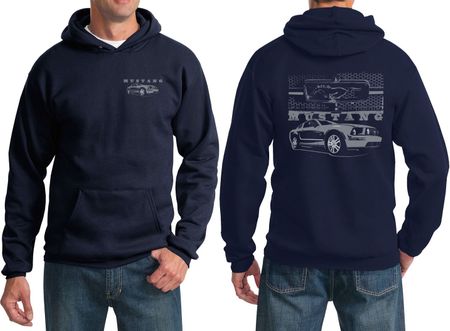 Ford Hoodie Mustang with Grill (Front & Back) Hoody