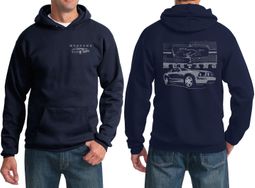 Ford Hoodie Mustang with Grill (Front & Back) Hoody