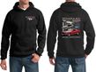 Ford Hoodie Mustangs Untamed (Front & Back) Hoody
