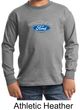 Ford Kids Shirt My Daddy Drives a Ford Youth Long Sleeve Shirt