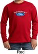 Ford Kids Shirt My Daddy Drives a Ford Youth Long Sleeve Shirt