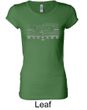 Ford Ladies Shirt Legend Honeycomb Grille Longer Length Tee T-Shirt