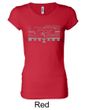 Ford Ladies Shirt Legend Honeycomb Grille Longer Length Tee T-Shirt