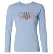 Ford Logo Shirt 4X4 Diva Ladies Long Sleeve Tee T-Shirt