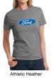 Ford Logo Shirt Oval Emblem Ladies Tee T-Shirt