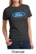 Ford Logo Shirt Oval Emblem Ladies Tee T-Shirt