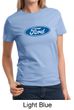 Ford Logo Shirt Oval Emblem Ladies Tee T-Shirt