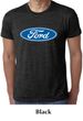 Ford Logo Shirt Oval Emblem Mens Burnout Tee T-Shirt
