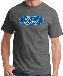 Ford Logo T-shirts - Oval Emblem Classic Car Adult Tee Shirts