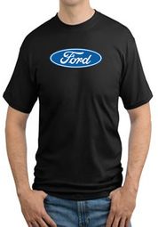Ford Logo Tall T-Shirts - Oval Emblem Classic Car Adult Tee Shirts