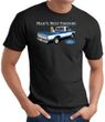 Ford Man's Best Friends Classic Truck Adult T-Shirt- Black