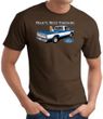 Ford Man's Best Friends Classic Truck Adult T-Shirt- Brown