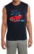 Ford Mens Shirt Chairman of the Ford Sleeveless Moisture Wicking Tee