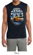 Ford Mens Shirt Yellow White GT500 Sleeveless Moisture Wicking Tee