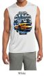 Ford Mens Shirt Yellow White GT500 Sleeveless Moisture Wicking Tee