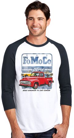 Ford Motor Company FoMoCo Truck Parts Raglan Tee
