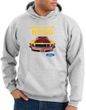 Ford Mustang Boss Hoodie Sweatshirt - Who's The Boss 302 Ash Hoody