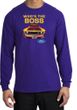 Ford Mustang Boss Long Sleeve Shirt - Who's The Boss 302 Adult Purple